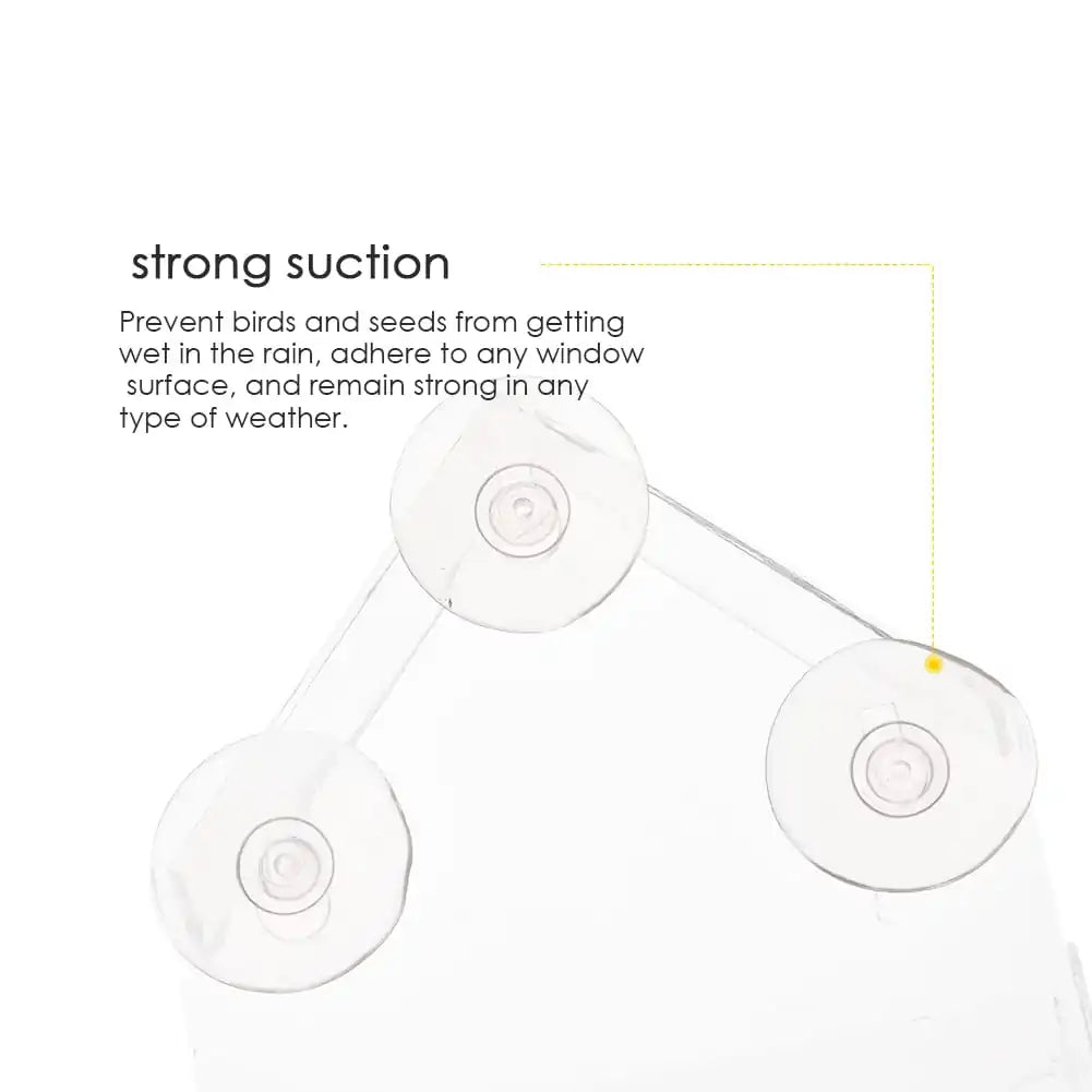 Window Watch Bird Feeder - Gravity Dropz
