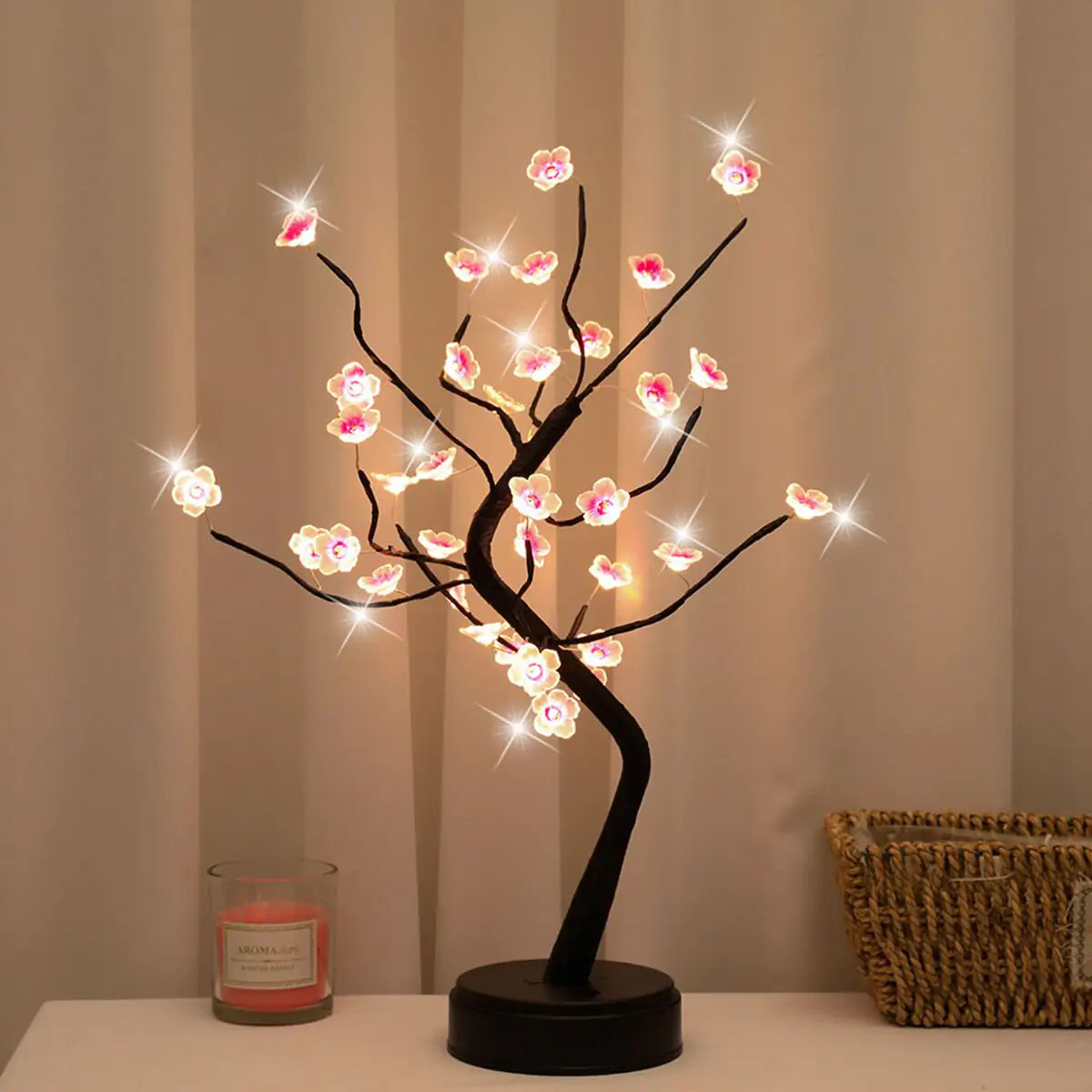 Cherry Glow Bonsai Lamp - Gravity Dropz