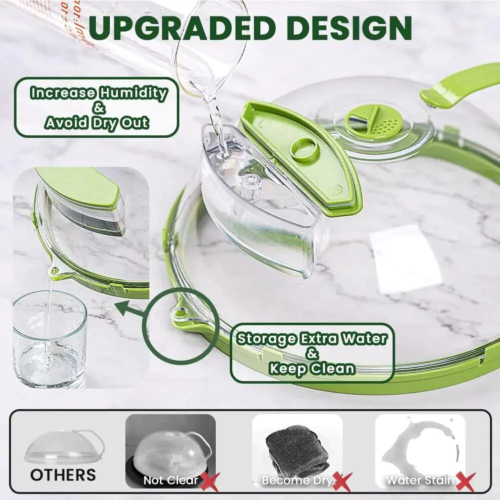 CleanWave Microwave Protector - Gravity Dropz