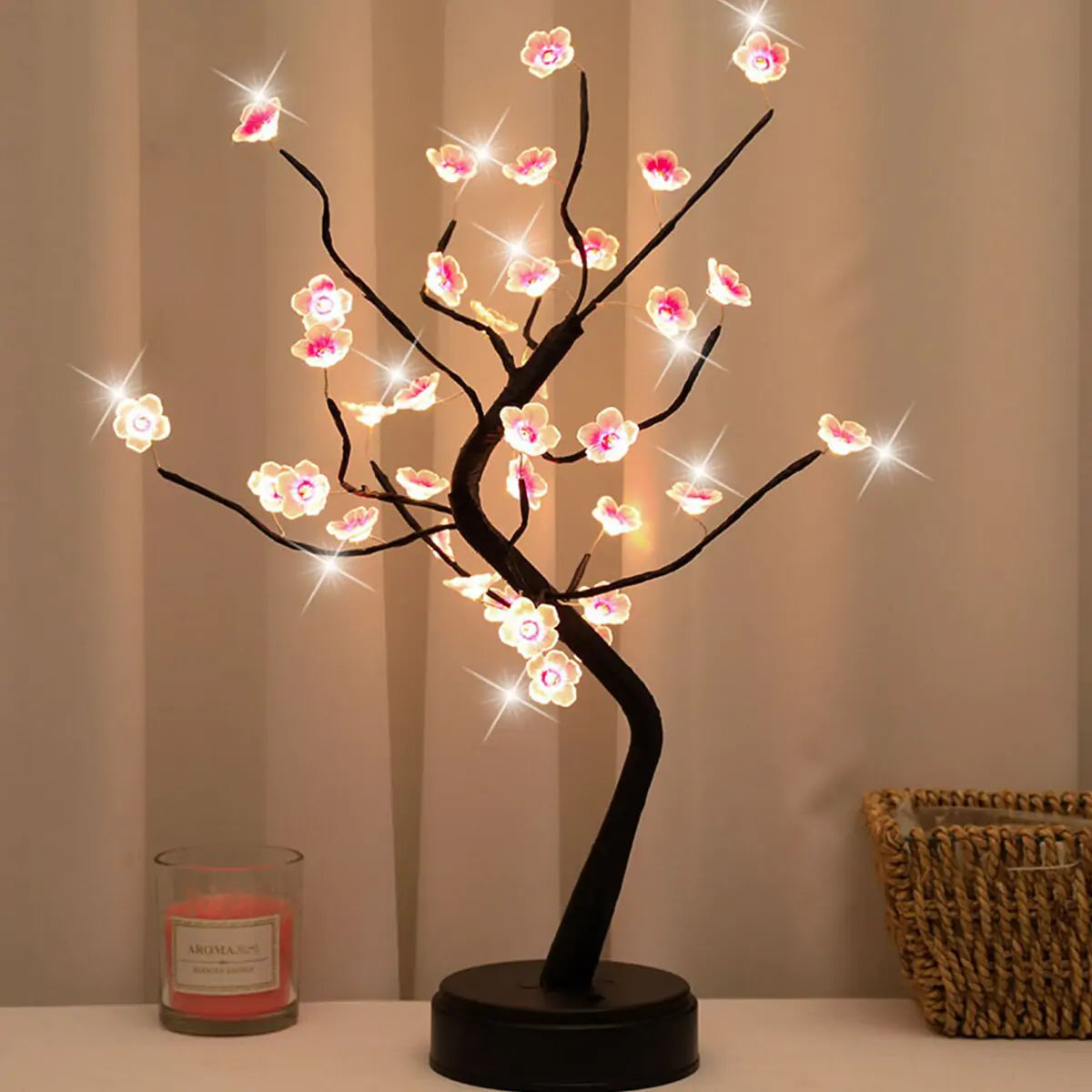 Cherry Glow Bonsai Lamp - Gravity Dropz