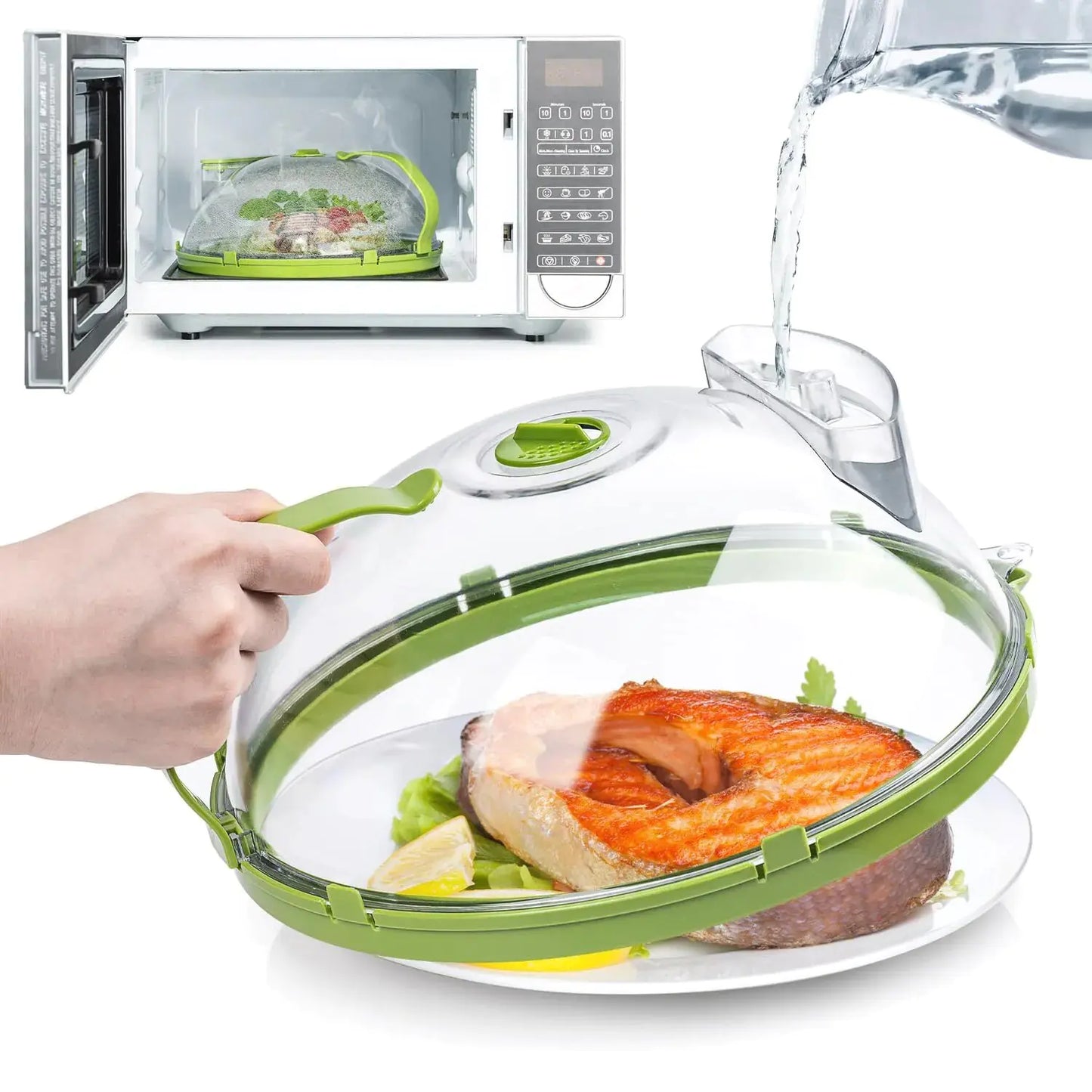 CleanWave Microwave Protector - Gravity Dropz