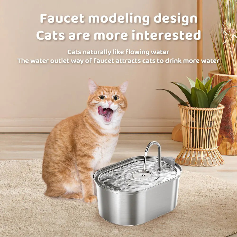 FreshFlow Feline Fountain - Gravity Dropz