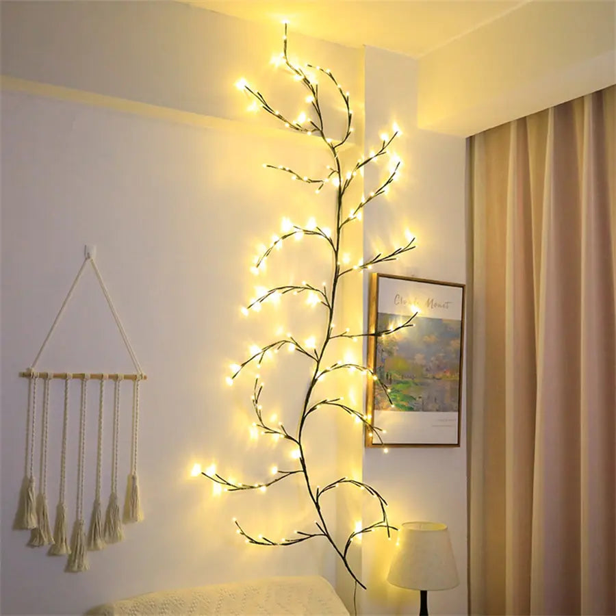 Willow Vine Branch Light Wall Decor - Gravity Dropz