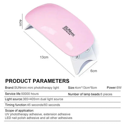 Portable Mini Nail Dryer - Gravity Dropz