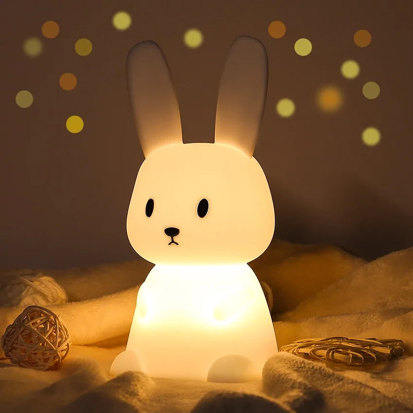 LED Rabbit Night Light - Gravity Dropz