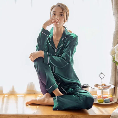 Luxury Silk Pajamas.