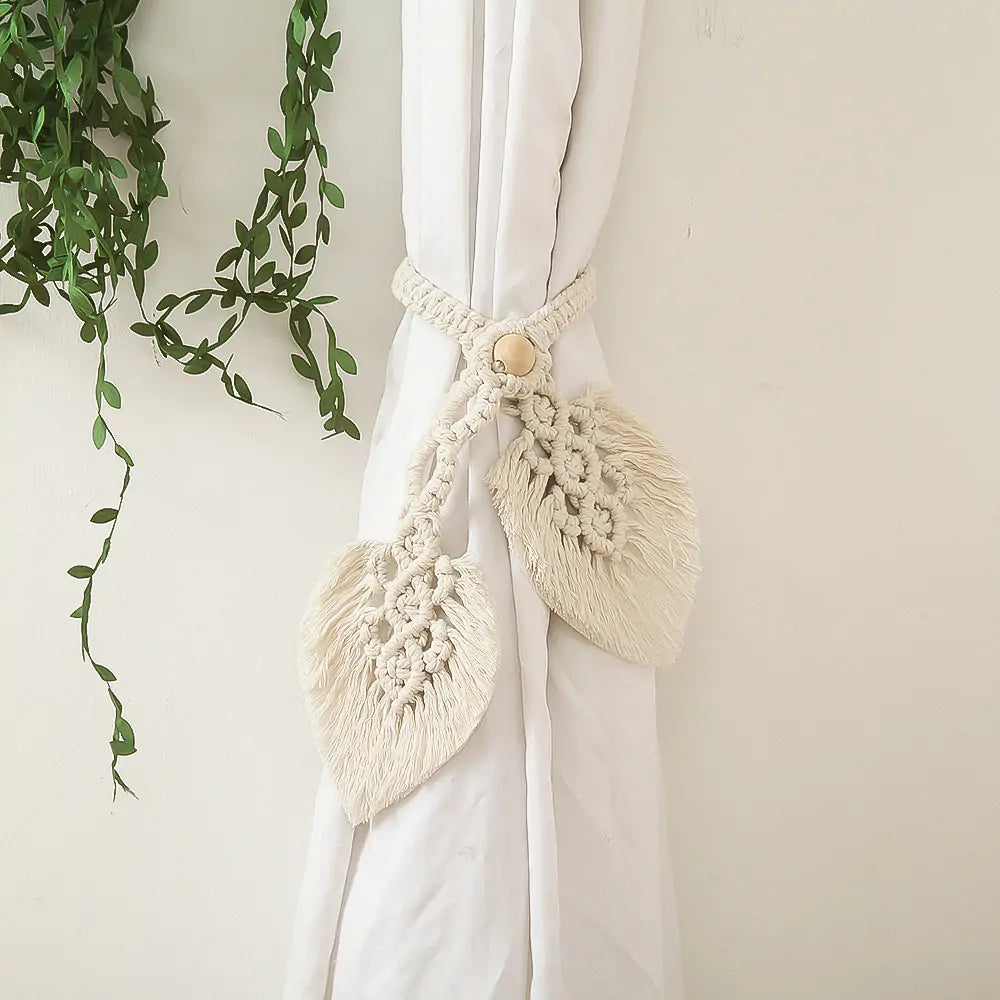 Macrame Room Decoration Curtain Tieback Rope - Gravity Dropz