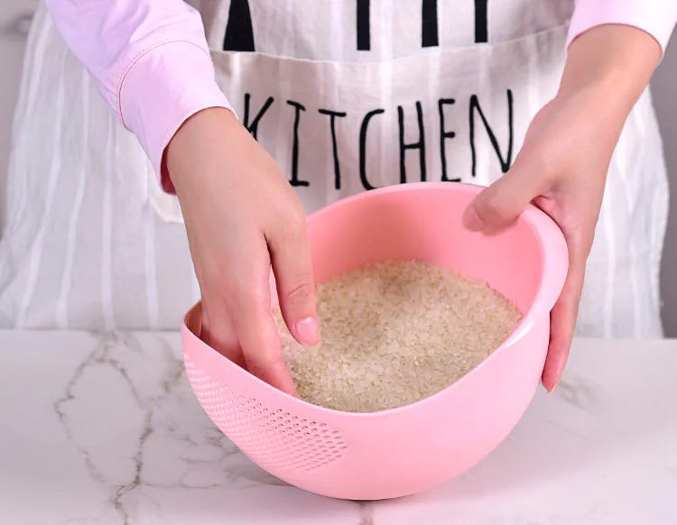 Silicone Colander Rice Bowl - Gravity Dropz