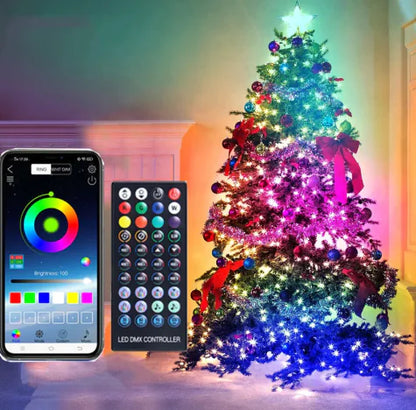 Remote Control Christmas Tree Lights - Gravity Dropz