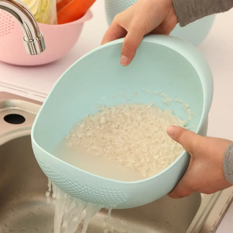 Silicone Colander Rice Bowl - Gravity Dropz