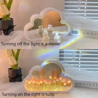 Cloud Tulip LED Night Light - Gravity Dropz