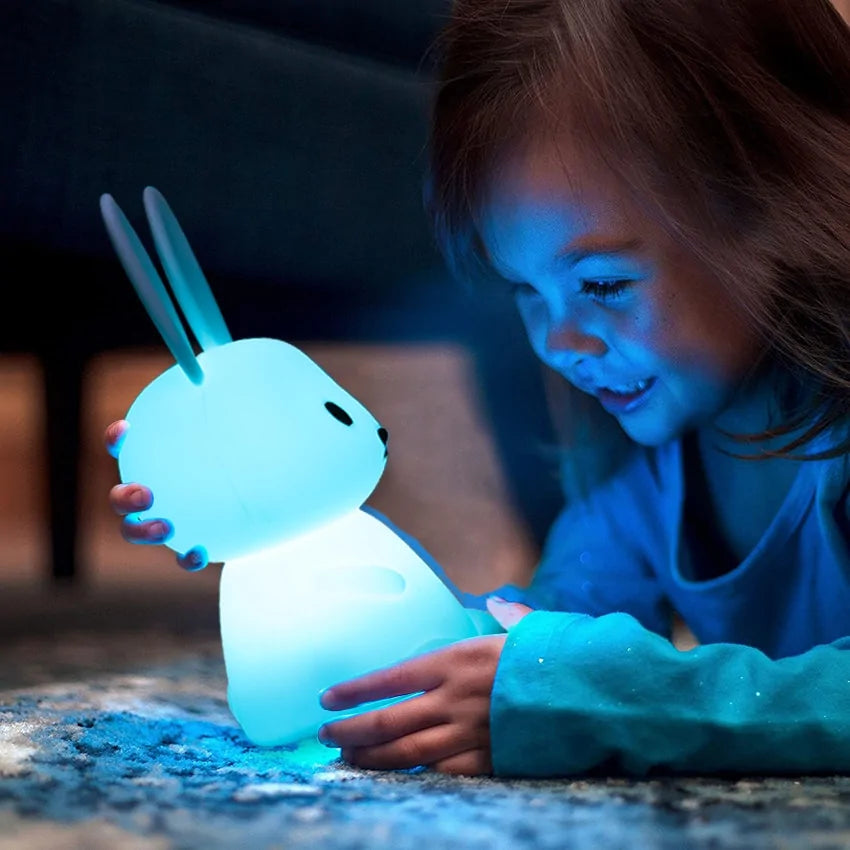 LED Rabbit Night Light - Gravity Dropz