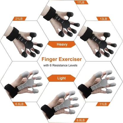 FlexiFinger 6-Level Strength Trainer - Gravity Dropz