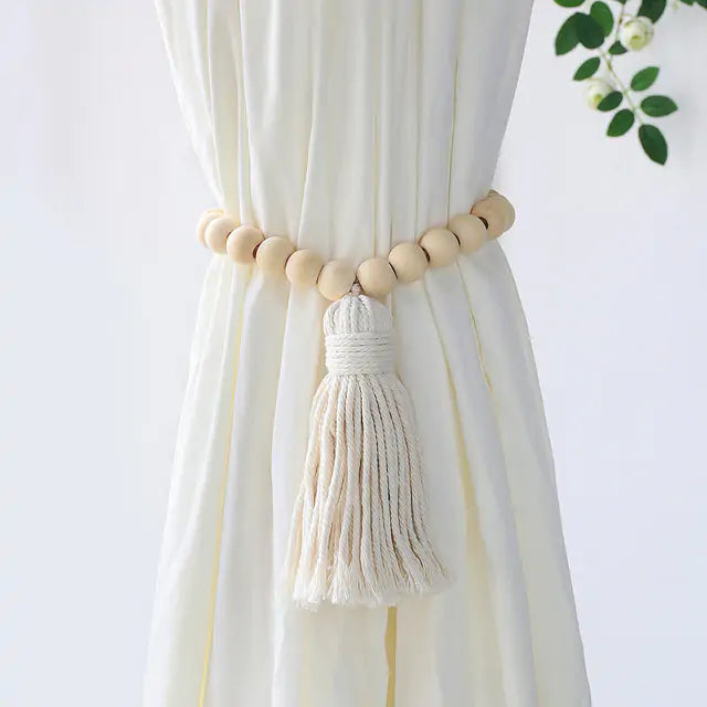 Macrame Room Decoration Curtain Tieback Rope - Gravity Dropz