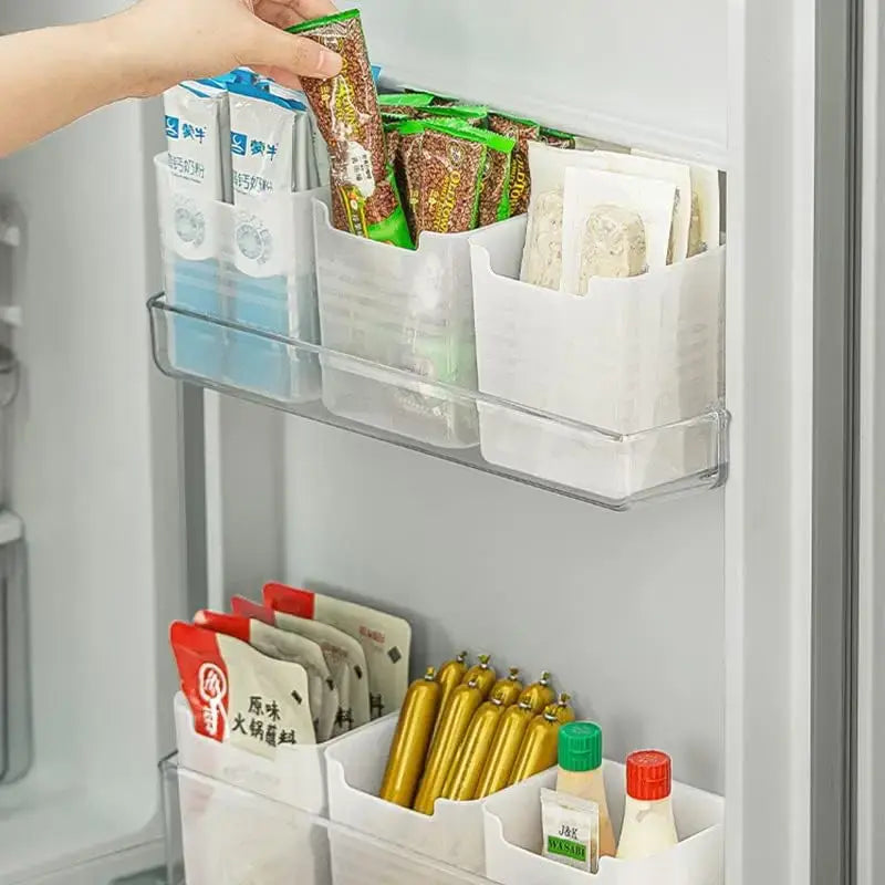 Side Door Fridge Storage Organizer - Gravity Dropz