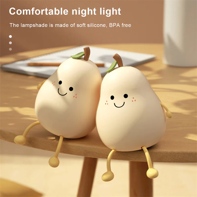 Pear Fruit Night Light - Gravity Dropz