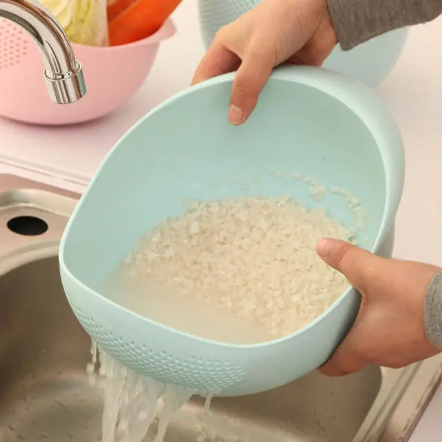 Silicone Colander Rice Bowl - Gravity Dropz