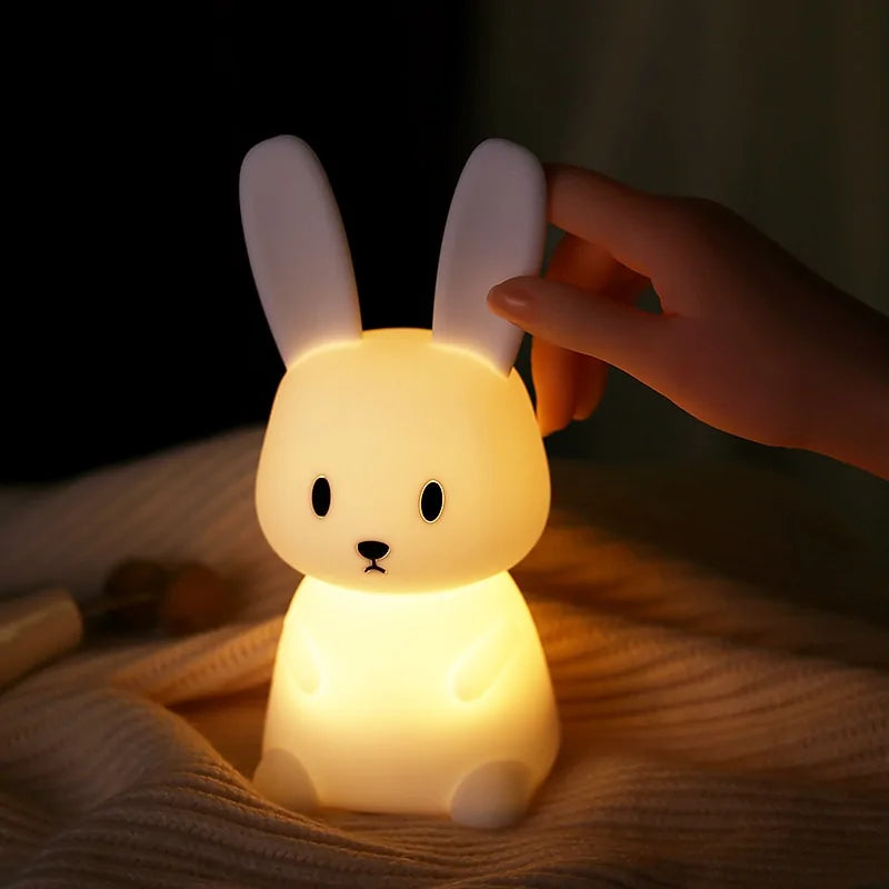 LED Rabbit Night Light - Gravity Dropz