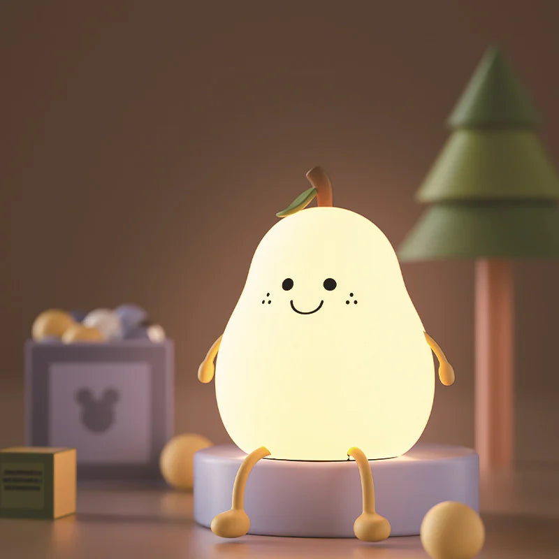 Pear Fruit Night Light - Gravity Dropz