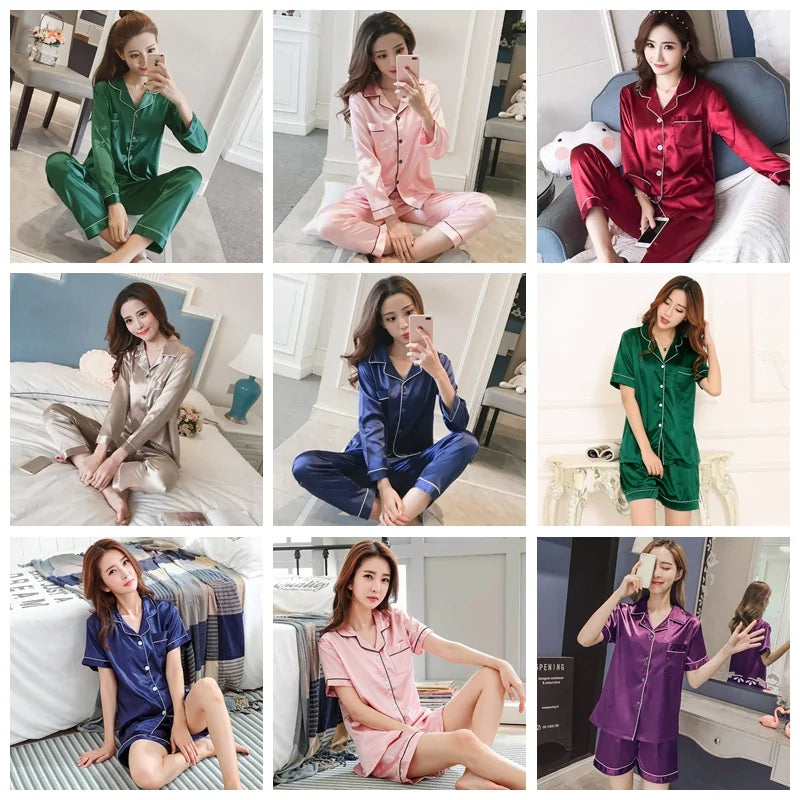 Luxury Silk Pajamas.