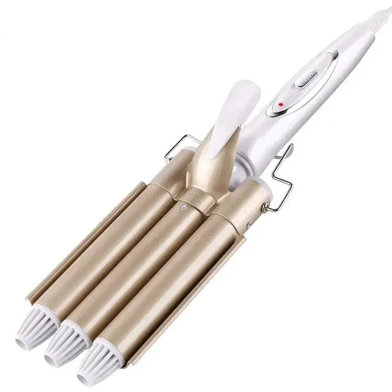 Electric Triple Barrel Curling Iron - Gravity Dropz