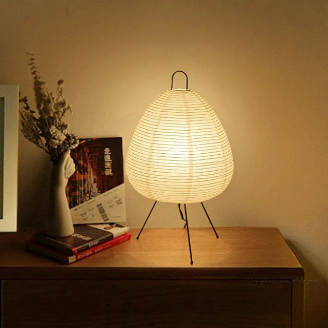 Japanese Akari Wabi-Sabi Table Lamp - Gravity Dropz