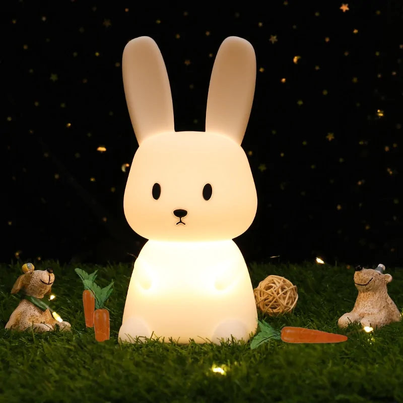 LED Rabbit Night Light - Gravity Dropz