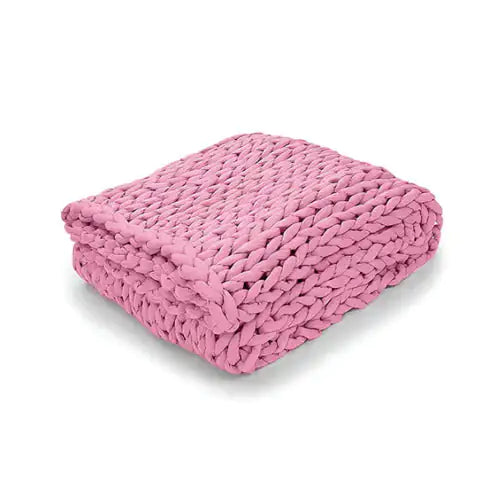 Zen Weighted Knitted Blanket - Gravity Dropz