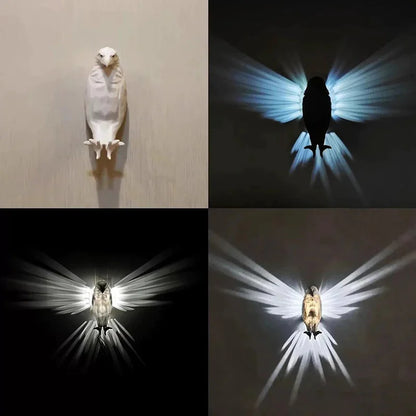 Eagle Shaped Wall Lamp - Gravity Dropz