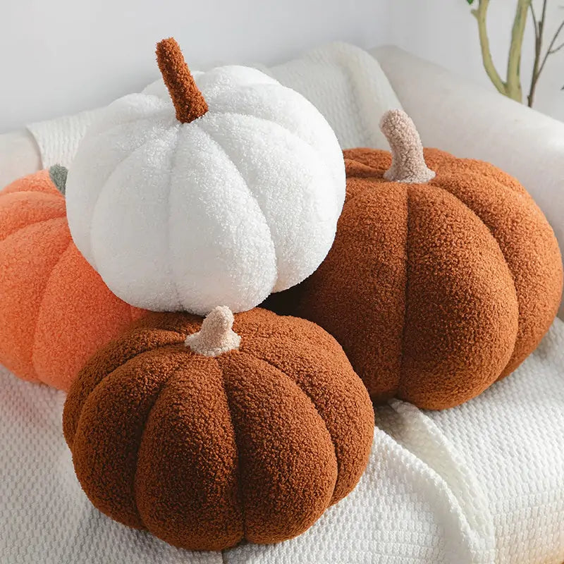 Stuffed Pumpkin Pillow Toy - Gravity Dropz