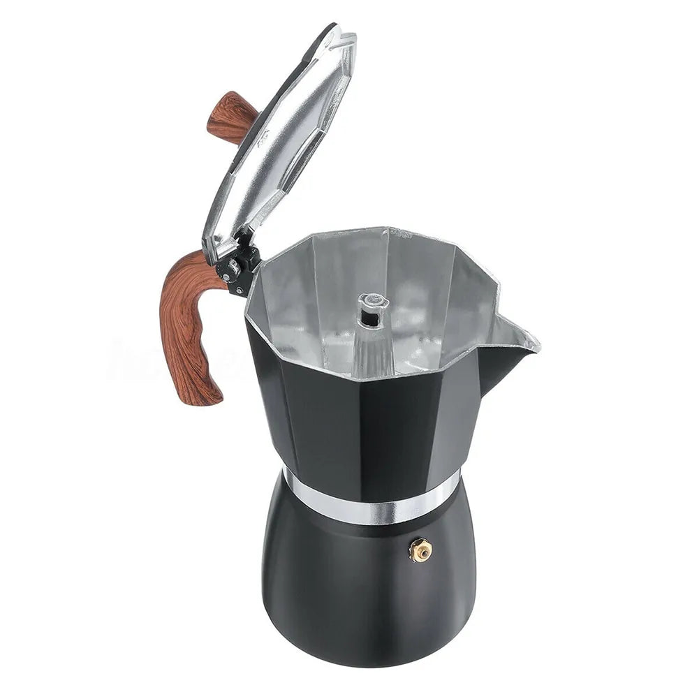 Portable Octagonal Espresso Coffee Maker - Gravity Dropz