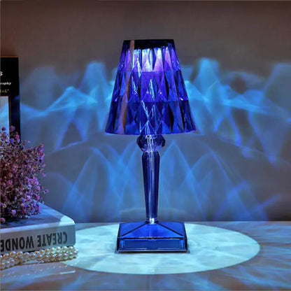 Diamond Table Lamp: USB Touch Sensor LED Night Light - Gravity Dropz