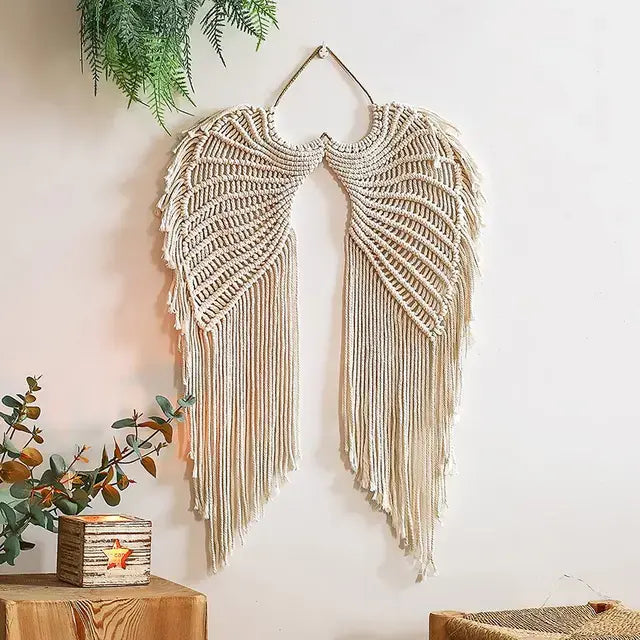 Angel Wall-Hanging Dream Catcher Boho Wall Decor - Gravity Dropz