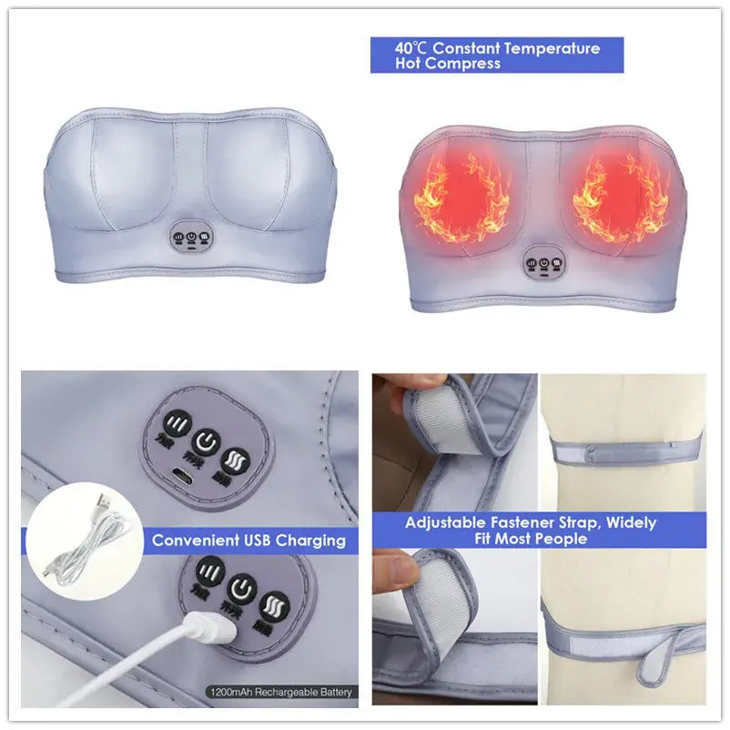 BustyBoost Massager Bra.