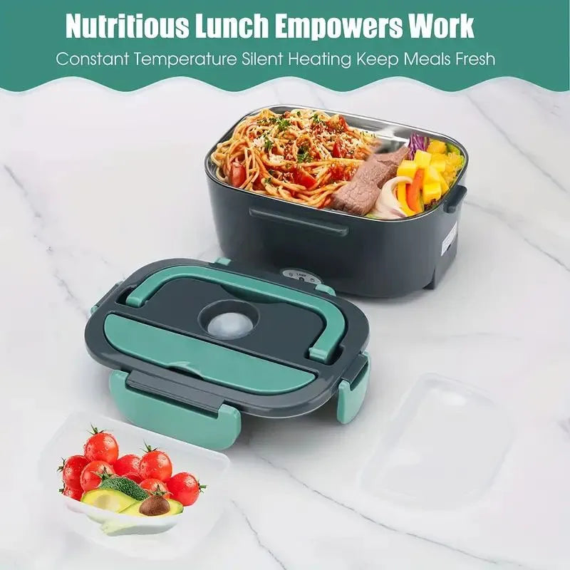 2-In-1 Electric Heating Lunch Box - Gravity Dropz