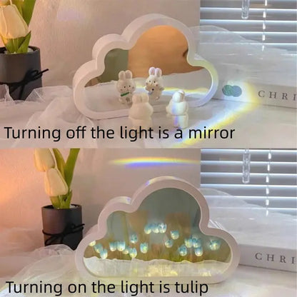 Cloud Tulip LED Night Light - Gravity Dropz