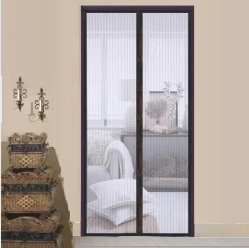 Premium Magnetic Mesh Screen Door - Gravity Dropz