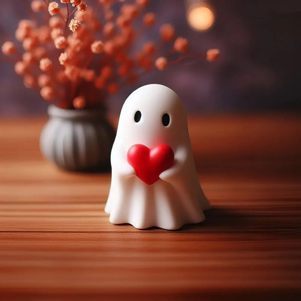 Halloween Middle Finger Ghost Ornaments