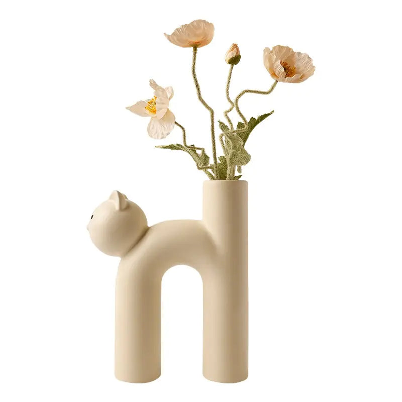 Cat Head Tube Vase - Gravity Dropz