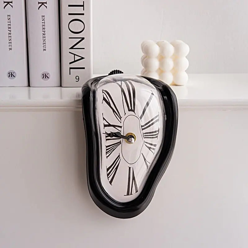 Surreal Melting Distorted Wall Clock - Gravity Dropz