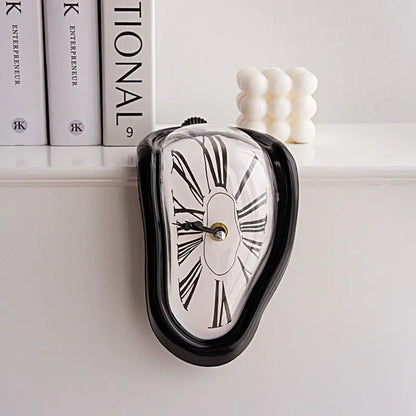 Surreal Melting Distorted Wall Clock - Gravity Dropz