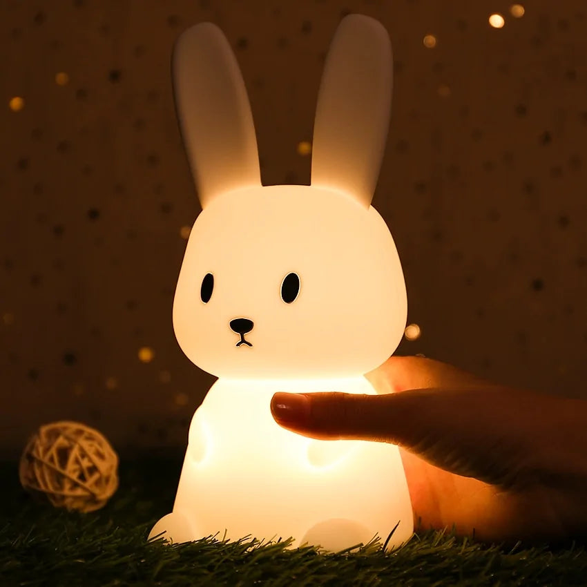 LED Rabbit Night Light - Gravity Dropz