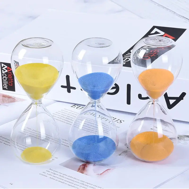 Modern Colored Sand Hourglass Decorative Timer - Gravity Dropz