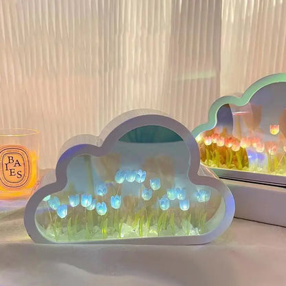 Cloud Tulip LED Night Light - Gravity Dropz