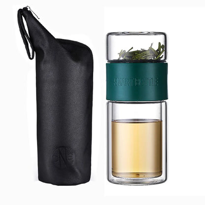 Travel Tea Glass Infuser - Gravity Dropz