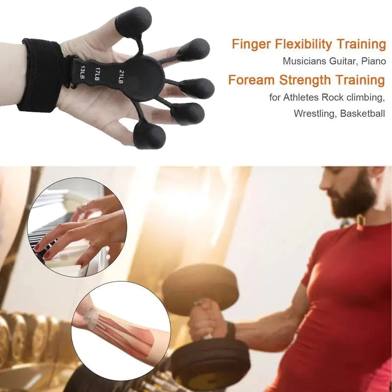 FlexiFinger 6-Level Strength Trainer - Gravity Dropz