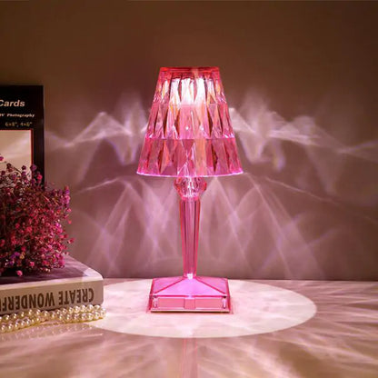 Diamond Table Lamp: USB Touch Sensor LED Night Light - Gravity Dropz