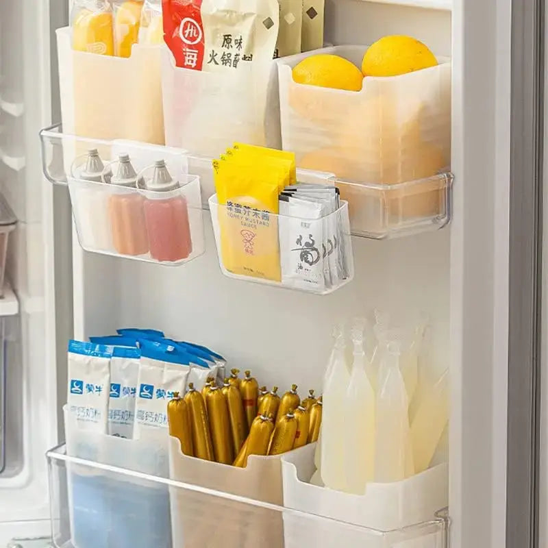 Side Door Fridge Storage Organizer - Gravity Dropz