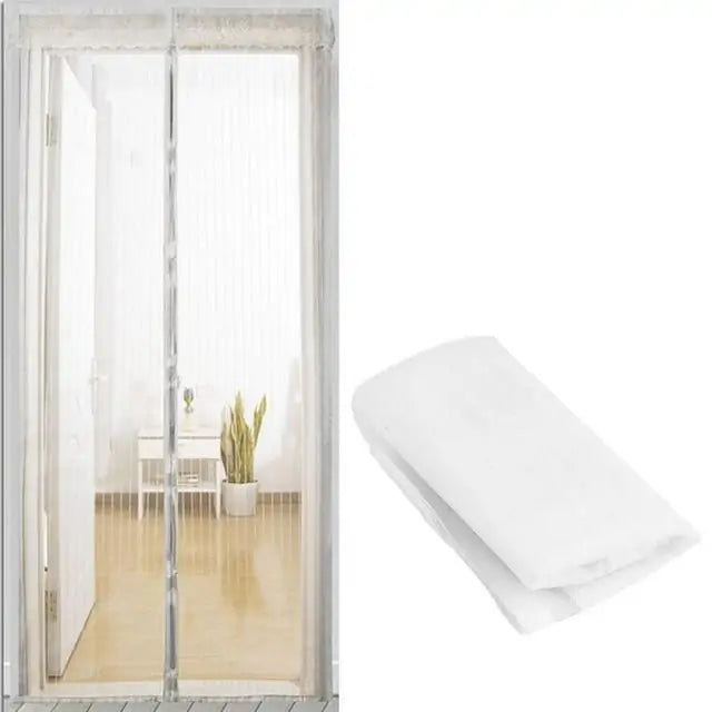 Premium Magnetic Mesh Screen Door - Gravity Dropz