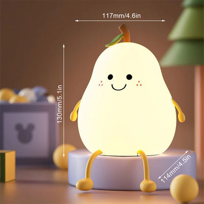 Pear Fruit Night Light - Gravity Dropz